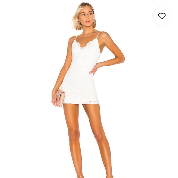 chinese dress ladies Mirela Cap Sleeve Lace Mini Dress White